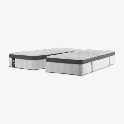John Lewis Sealy Posturepedic Adapt Plush Zip Link Mattress, Soft/Medium Tension, Super King Size