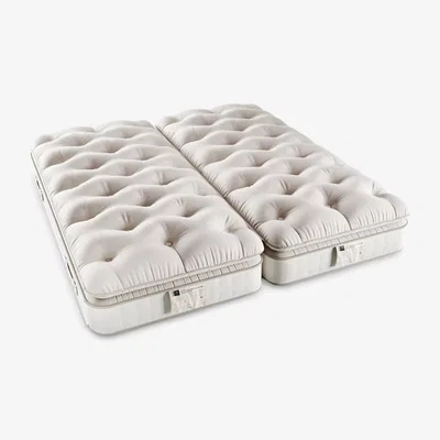 John Lewis John Lewis British Natural Collection Herdwick Pillowtop 4250 Zip Link Mattress, Regular Tension, Super King Size