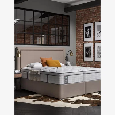 John Lewis Sealy Posturepedic Embrace Zip Link Mattress, Medium Tension, Super King Size