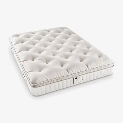 John Lewis John Lewis British Natural Collection Herdwick Pillowtop 4250, Super King, Firmer Tension Pocket Spring Mattress