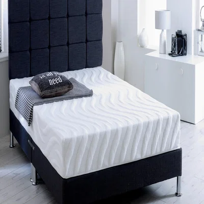 The Range Visco Therapy Pocket Spring And Reflex Foam Mattress(Super King) - white