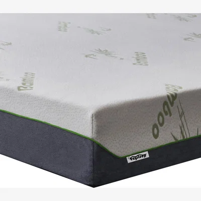 The Range 18cm Bamboo Memory Foam Mattress - White / Superking