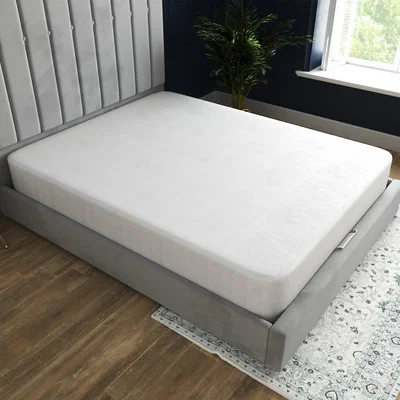 The Range Essential Terry Towel Protective Mattress Cover - White / Superking