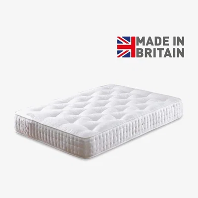 The Range Royal 1000 Pocket Sprung Super King Size Mattress - 27 Height - White