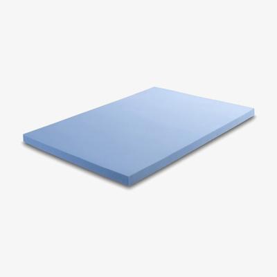 The Range Cool Blue Hybrid Memory Foam Mattress Topper 2.5cm Thick - Cool Blue / Superking