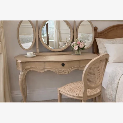 And So To Bed Louis XV Dressing Table Set - Ex Display