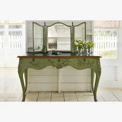 And So To Bed Floral Dressing Table