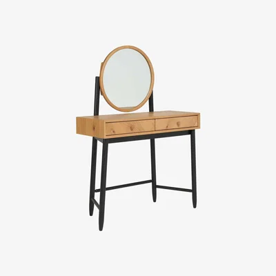 Barker and Stonehouse Ercol Monza Dressing Table, Neutral Oak Wood | Barker & Stonehouse
