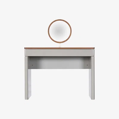 Barker and Stonehouse Vivika Dressing Table, Grey Gloss | Barker & Stonehouse