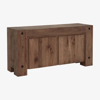 Barker and Stonehouse Salem Two Door Dresser, Rustical Oak