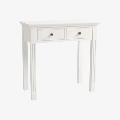 Barker and Stonehouse Sarzay Dressing Table, White Pine Wood | Barker & Stonehouse