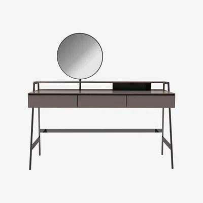 Barker and Stonehouse Gallotti & Radice Venere Vanity Table, Brown Glass | Barker & Stonehouse
