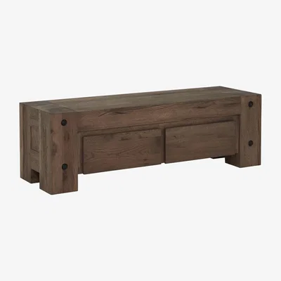Barker and Stonehouse Salem TV Dresser, Rustical Oak