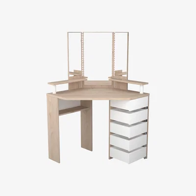 Barker and Stonehouse Nico Beauty Bar Table, 776 Wood | Barker & Stonehouse