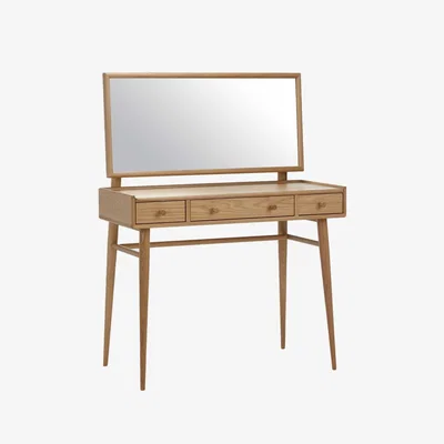 Barker and Stonehouse Ercol Winslow Dressing Table, Neutral Oak | Barker & Stonehouse