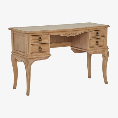 Barker and Stonehouse Lille Wooden Dressing Table, Neutral | Barker & Stonehouse