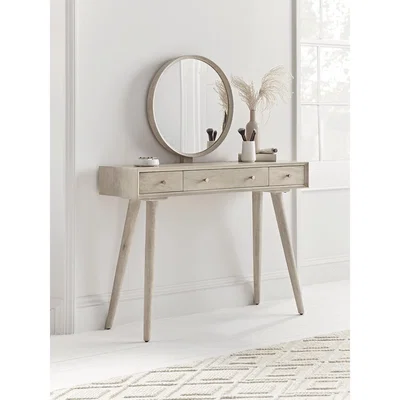 Cox and Cox NEW Lowe Dressing Table & Mirror