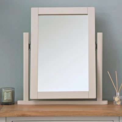 Chiltern Oak Furniture Rutland Painted Oak Dressing Table Mirror