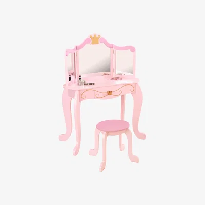 Cuckooland Kids Vanity Table & Stool in Princess Design