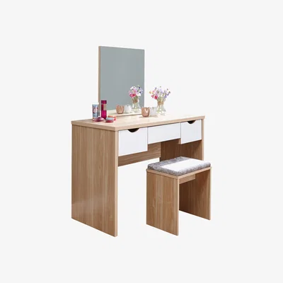 Dunelm Elizabeth Dressing Table Set Brown