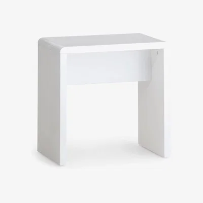 Dunelm Manhattan Dressing Stool White