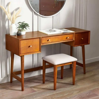 Dunelm Lowry Dressing Table And Stool Set