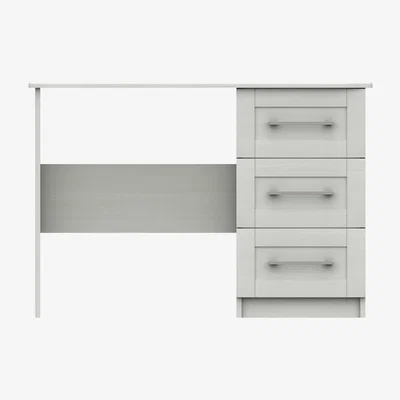 Dunelm Ethan White Dressing Table White