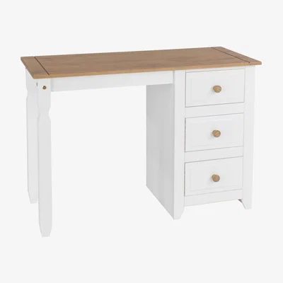 Dunelm Capri Dressing Table White