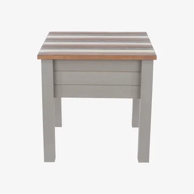 Dunelm Corona Vintage Lamp Table Grey