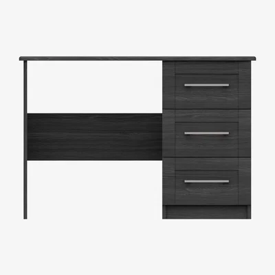 Dunelm Ethan Graphite Dressing Table Grey