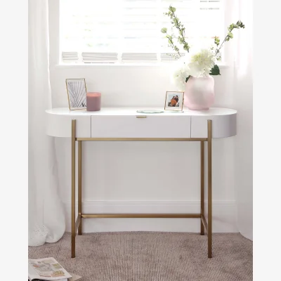 Danetti Carmen White Dressing Table
