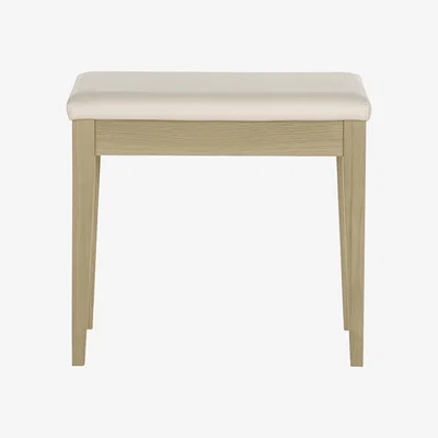 Furniture Village Durrell Bedroom Stool - Brown