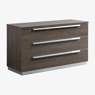 Furniture Village Venezia 3 Drawer Dresser - Silver Birch