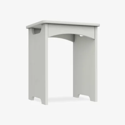Furniture Village London Bedrooms - Kings Cross Dressing Table Stool - White