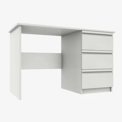 Furniture Village London Bedrooms - Kings Cross 3 Drawer Dressing Table - White