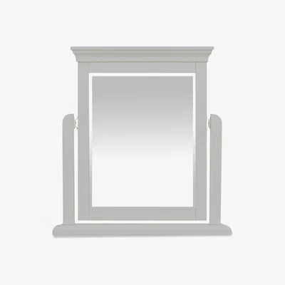 Furniture Village Tiverton Dressing Table Mirror - Dove Grey