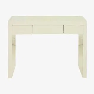 Furniture123 LPD Puro High Gloss Dressing Table in Cream