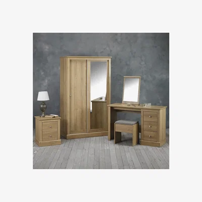 Furniture123 LPD Oak Dressing Table Set - Devon