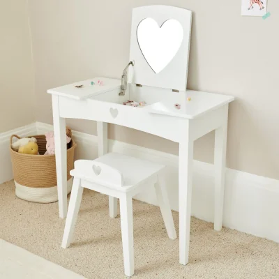 Habitat Great Little Trading Company Sweetheart Dressing Table-White