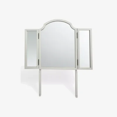 John Lewis John Lewis Gustav Large Dressing Table Mirror, Grey