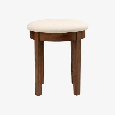 John Lewis Cotswold Winchcombe Dressing Table Stool, Dark Oak