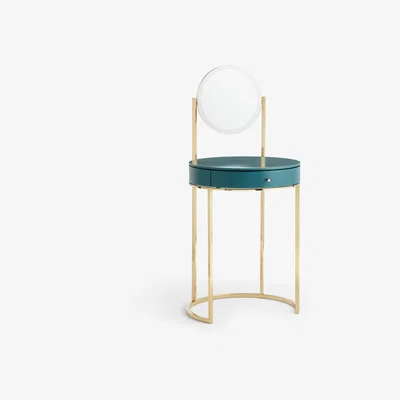 John Lewis John Lewis & Partners Show Wood Dressing Table and Mirror