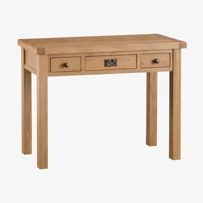 Knees Carrabba Oak Dressing Table - Medium Oak