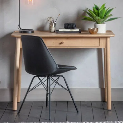 Knees Kingham Solid Oak Dressing Table - Natural
