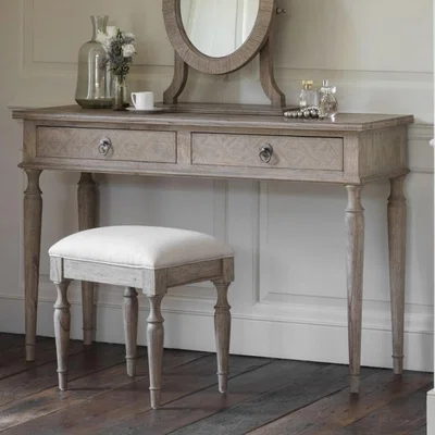 Knees Mustique Mindy Ash Dressing Table - Natural