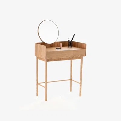 La Redoute Latti 2-Drawer Ash Dressing Table