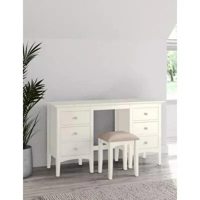 Marks & Spencer M&S Hastings Dressing Table & Stool - Dark Grey, Dark Grey