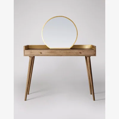 Marks & Spencer Swoon Fresco Mango Wood Dressing Table Brown