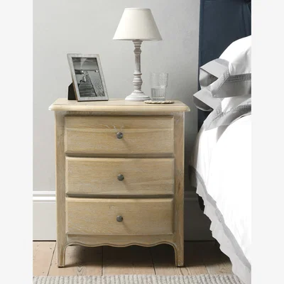 Marks & Spencer Cotswold Company Camille 3 Drawer Dressing Table Natural