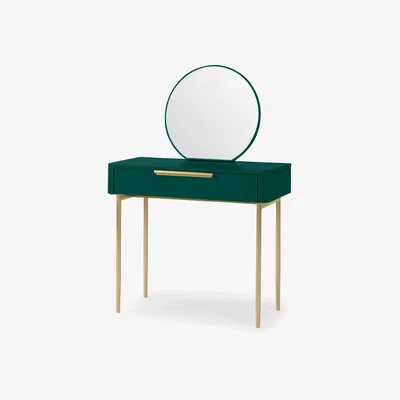 Made.com Ebro Dressing Table, Peacock Green